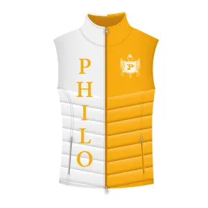 Philo Color Block Quilted Vest