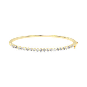 Pulseras clásicas de diamantes brillantes para mujer, de oro amarillo platino o oro blanco y oro rosa, de la marca - Product Image 5