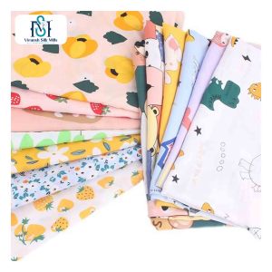 Venta al por mayor Baati Somali 100 viscosa Challis Floral impreso Faldas de mujer rayón estampado tela viscosa - Product Image 3