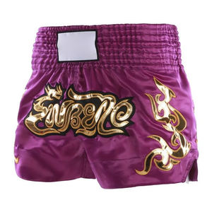 Shorts d'entraînement MMA BJJ Grappling Fitness pour le Kickboxing, Fabrication sur mesure, Vêtements de combat Muay Thai, Shorts de boxe - Product Image 2