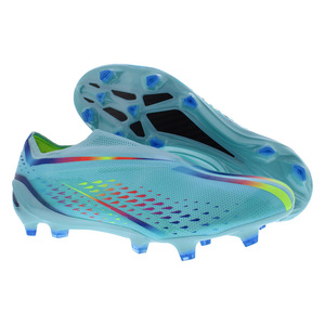 Scarpe Unisex Adidas X Speedportal+ per Terreni Duri Colore: Acqua Trasparente/Rosso Solare/Blu Potente 100% Autentiche - Product Image 5
