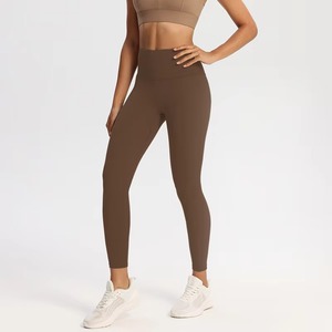 Pantalones deportivos transpirables informales sin costuras de cintura alta para mujer con bolsillo Invisible para entrenamiento gimnasio Fitness deporte - Product Image 6