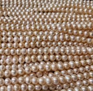 ไข่มุกน้ำจืดสีขาวธรรมชาติ ขนาด 8 มม. เรียบเนียน เปลี่ยนสีได้ รับรองโดยผู้เชี่ยวชาญจาก Rudra Gems สำหรับทำเครื่องประดับ - Product Image 2