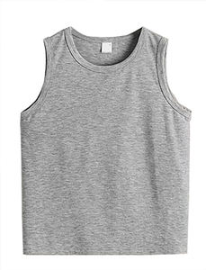 Débardeur en coton décontracté OEM pour garçon, jersey respirant à imprimé animal, style bangladais, vêtements pour enfants - Product Image 4