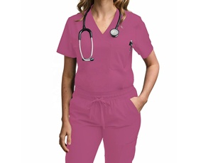 2026 Custom Logo Breathable <b>Scrub</b> <b>Sets</b> Soft Tops Drawstring Pants Medical <b>Scrubs</b> Uniforms <b>Sets</b> for Women and Man Wholesale - Product Image 4