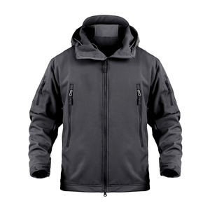 Veste de pêche zippée d'hiver pour hommes personnalisée coupe-vent et imperméable Protection UPF 50 conception respirante pour les sports de plein air - Product Image 1