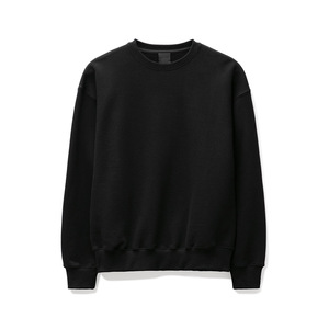 Pull d'hiver personnalisé lourd chaud polaire coton sweat femme recadrée surdimensionné col rond écologique imperméable fait - Product Image 1