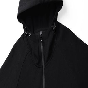 2025 vente chaude hommes veste décontractée sweats à capuche 100% coton séchage rapide respirant quart Zip sweats avec sweat à capuche d'hiver pour homme - Product Image 5