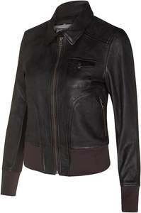 Luxury Designer Men's Real Leather <b>Winter</b> Bomber Jacket Black Varsity Comfort High Quality Genuine Quilted Stand Breathable - Product Image 4