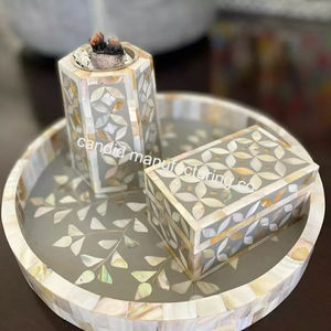 Juego de bandeja de quemador Bakhoor con incrustaciones de resina hechas a mano de lujo, última colección de Ramadán, difusor de aromaterapia de incienso para todas las estaciones - Product Image 5