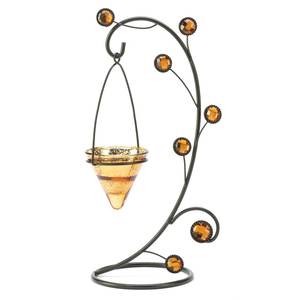 Candelabro de diseño de cristal para decoración del hogar, soporte de vela brillante para interior y exterior, votivo - Product Image 5