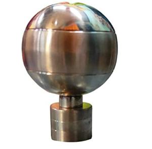 Embouts de rideau en bois avec base en or antique pour toute tringle à rideau/tuyau pour portes et fenêtres Design rond en bois - Product Image 6