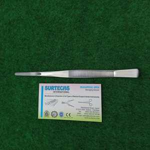 Partsch Bone Gouge Atraumatique Scoop Blade Solid Handle 14cm 3mm in New German Stainless Steel - Product Image 4