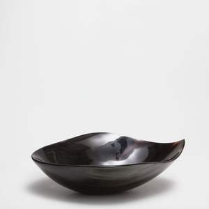 Bol à salade en corne de vache sculptée naturelle de premier ordre, écologique, pour table à manger, bol décoratif pour fruits, design classique - Prix de gros - Product Image 2