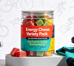 Paquete Variado de Barritas Energéticas, Fórmula a Base de Plantas Sin OMG, Combustible Rápido para Ciclismo, Running y Deportes, Suplemento Portátil para la Resistencia, OEM Personalizado - Product Image 1