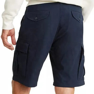 Summer Heavy Weight Mens Multi Pocket Cargo Shorts For Men Customized Logo Print Breathable Quick Dry Accept OEM Service - Product Image 2