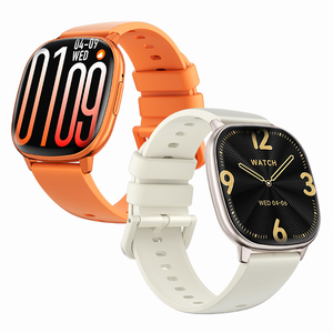 Montre connectée HD17, écran tactile carré AMOLED de 1,73 pouce, tracker d'activité physique, moniteur de fréquence cardiaque et de pression artérielle, IP68, charge magnétique - Product Image 1