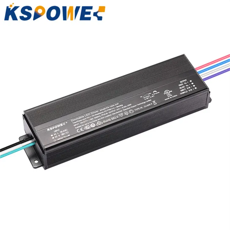 China Supplier Universal Constant Voltage IP65 Waterproof LED Strip Light Power Outdoor 5 In1 Dimming LED Driver 24V 80W