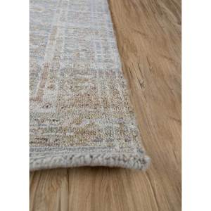 Tapis en laine afghane noué à la main Viscaya Blue, 10 mm d'épaisseur, motif médaillon abstrait rectangulaire pour la maison, le couloir, le salon - ENM-8008 (Cs-03) - Product Image 4