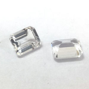 Rytall-uartz-cristal Octagonal de 14x10mm, Esmeralda cortada, 6,2 CTS - Product Image 3