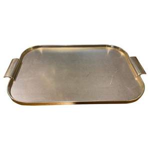 Plateau de service en métal en aluminium de conception artisanale de qualité supérieure avec logo et forme personnalisés à très bas prix - Product Image 6
