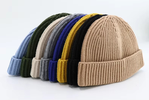 Vêtements d'hiver Femmes Hommes Beanie Caps Outdoor Wear New Fashion Ice Cap For Men Women Custom Logo Jacquard Wholesale Plain Caps - Product Image 5