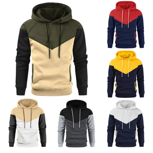 เสื้อฮู้ดดี้ผ้าฝ้าย 100% หนัก 370 กรัม คุณภาพสูง ลายปะต่อสีสันสดใส รับสกรีนโลโก้ด้วยเทคนิคการพิมพ์แบบรีดร้อน ระบายอากาศได้ดี แห้งเร็ว - Product Image 1