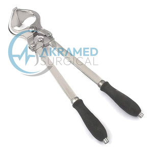 Precio al por mayor Instrumentos veterinarios Fuente manual Fórceps de castración Precio bajo Hecho en Pakistán - Product Image 6