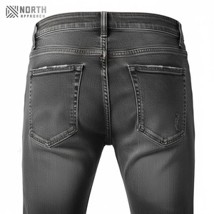 Jeans de Mezclilla para Hombre de Primera Calidad al por Mayor 2025, Diseño Sólido, Temporada de Primavera, Secado Rápido, Ligeros, Personalizables, Servicio OEM, Precio - Product Image 5