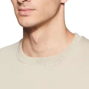 Wholesale 100%Cotton Sweatshirt Unisex 50/50 Cotton Poly Chenille Patch Embroidery Pill-resistant Custom College Apparel Fit - Product Image 3