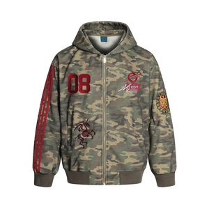 Sweat à capuche surdimensionné pour homme en polaire lourd en polyester/coton 400G, anti-froissement, taille plus, imprimé, broderie 3D, logo personnalisé - Product Image 5