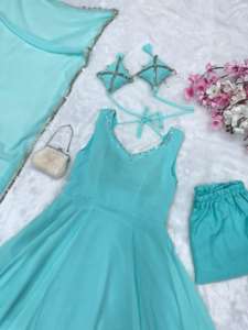 ชุดเดรสอนาลกาลีสำหรับผู้หญิงชุดเดรส2025สไตล์อินเดียสำหรับฤดูร้อน - Product Image 5