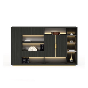 Escritorio Ejecutivo Moderno de Lujo con Panel de Madera, Mesa de Escritura Simple y Ecológica, Muebles de Oficina de Alta Calidad Extensibles - Product Image 2