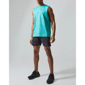 Camiseta sin Mangas Personalizada para Hombre, Ropa de Verano, Color Sólido - Product Image 6