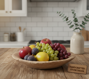 ชามหินอ่อนแกะสลักด้วยมืออมตะสำหรับ B2B จำนวนมากขายส่ง - Product Image 1