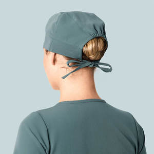 OEM Medical Laboratory Scrub Cap <b>Women</b> Beauty Saloon 100% Cotton Head Cover Caps Custom Design Doctor Surgical Hats - Product Image 4