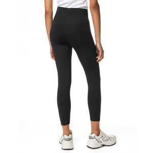 Gym Fitness Running New Design High Waist Women <b>Capri</b> <b>Leggings</b> / New Fashionable Solid Color Women <b>Capri</b> <b>Leggings</b> - Product Image 3