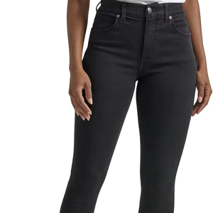 2025 Latest Collection Breathable High Stretch Loose Casual Denim Jeans <b>Hip</b> Hop Streetwear Style Washed Straight Mid Plus Size - Product Image 1