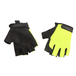 Venta al por mayor personalizado de alta calidad medio dedo deporte Fitness entrenamiento levantamiento de pesas gimnasio guantes - Product Image 1