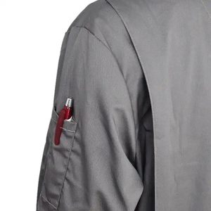 Overol de Seguridad Reflectante Ignífugo Gris, Transpirable, de Tela de Algodón, Fabricación OEM, Unisex, Protector - Product Image 6