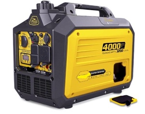 NUEVO Generador Portátil de Gasolina DC con Cargador de Plástico Amarillo FAV - Product Image 2