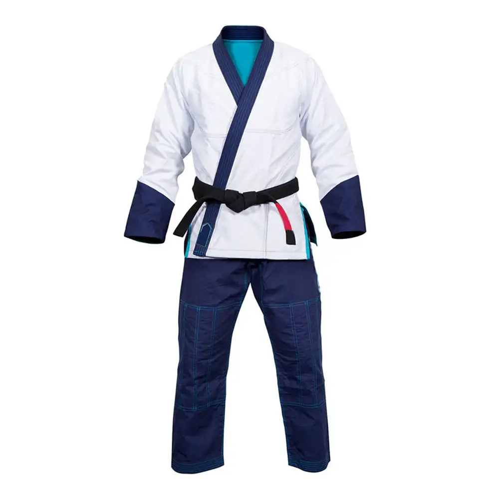 Uniforme de Judo coréen, vente en gros, Kimono Judogi, uniforme de Judo, uniformes d'arts martiaux unisexes OEM Logo personnalisé jiu jitsu gi