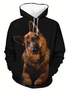 Ventes en gros de sweats à capuche pour femmes de haute qualité, style simple et polyvalent, décontracté et décontracté, motif animal, sweats à capuche pour femmes - Product Image 3