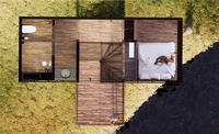 (LCB02) Maison préfabriquée en bambou de 40 m2, 100% écologique, personnalisable, bâtiment préfabriqué de 20 pieds, vente chaude, prix abordable