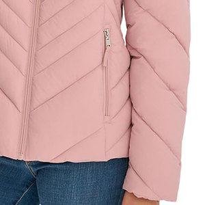 Fashion Bubble Coat Outdoor Women Hooded Puffer <b>Jacket</b> High Quality Street Wear Polyester Nylon Solid Color Puffer <b>Jackets</b> - Product Image 4