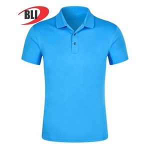 Chemises de sport décontractées pour hommes de haute qualité, coupe ajustée, col rond, manches courtes, séchage rapide, 100% coton - Product Image 5