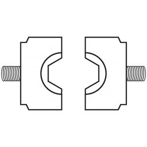 Matrices de crimpado hexagonales Facom para crimpadoras de cables - Product Image 2