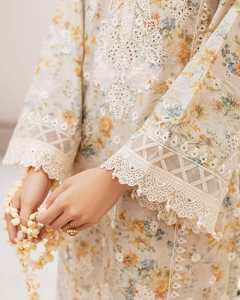 Salwar Kameez Chickenkari para Eid, Bodas y Playa - La Ropa Femenina Más Hermosa, Material de Viscosa, Absorbe la Humedad, Secado Rápido - Product Image 4