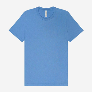 Pour le niveau suivant T-shirts à col rond ajustés de qualité supérieure pour hommes Tri-Blend Bulk Prix de gros T-shirts de qualité - Product Image 1