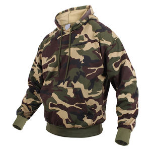 OEM Service Camo Hoodie Pour Hommes Pull À Manches Longues Coton Polyester Lourd Surdimensionné Camo Hoodies Pour Garçons - Product Image 4